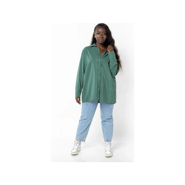chemise-coton-dresswithshams-vert