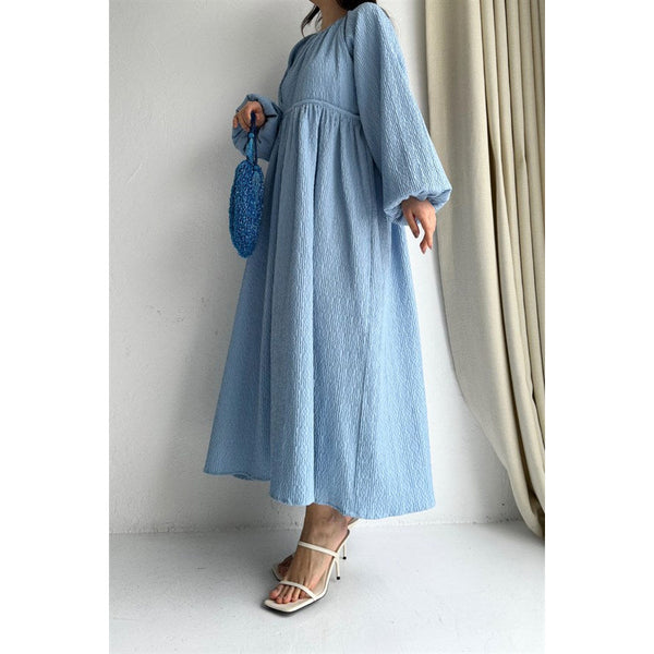 robe-longue-bleu-dresswithshams