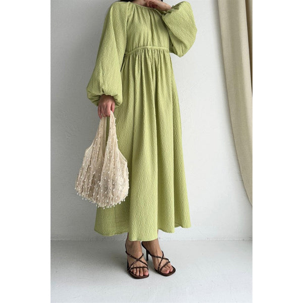 robe-longue-verte-dresswithshams