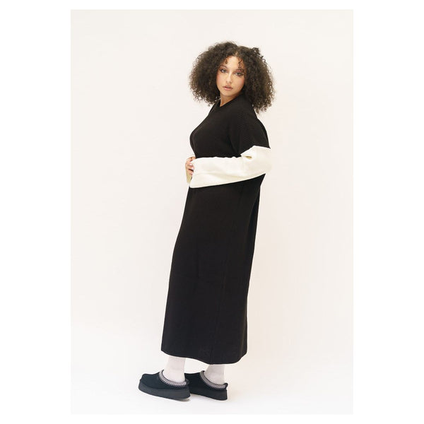 robe-longue-maille-bicolor