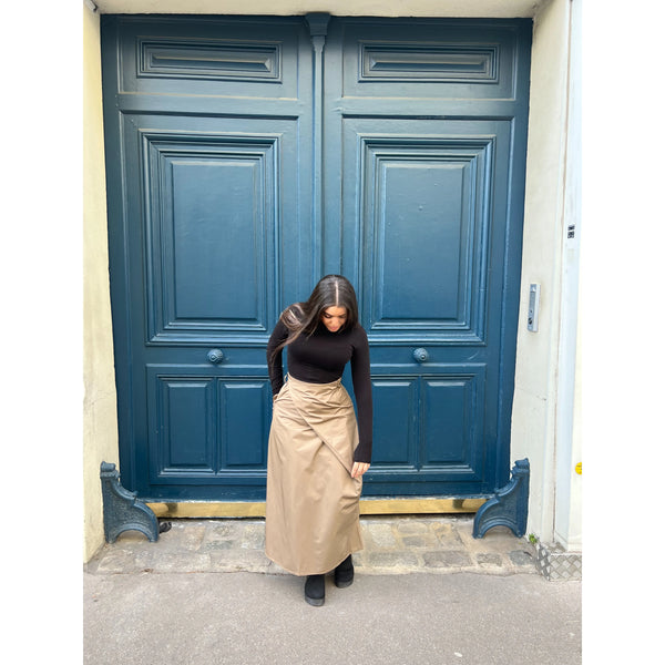 jupe-cargo-camel-dresswithshams