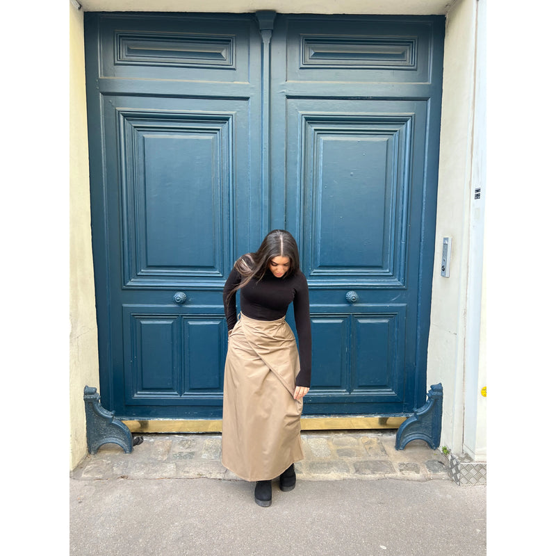 jupe-cargo-camel-dresswithshams