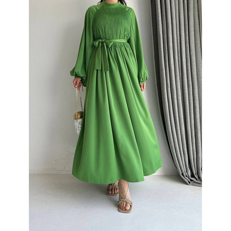 robe-verte-longue-shams