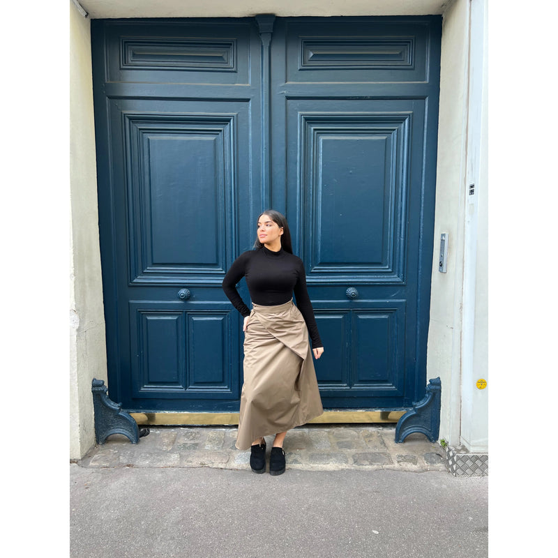 jupe-cargo-camel-dresswithshams