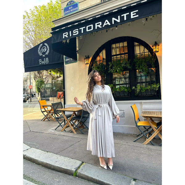 robe-taupe-clair-longue-shams