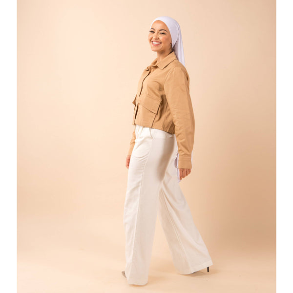 Veste Courte Neyla Camel
