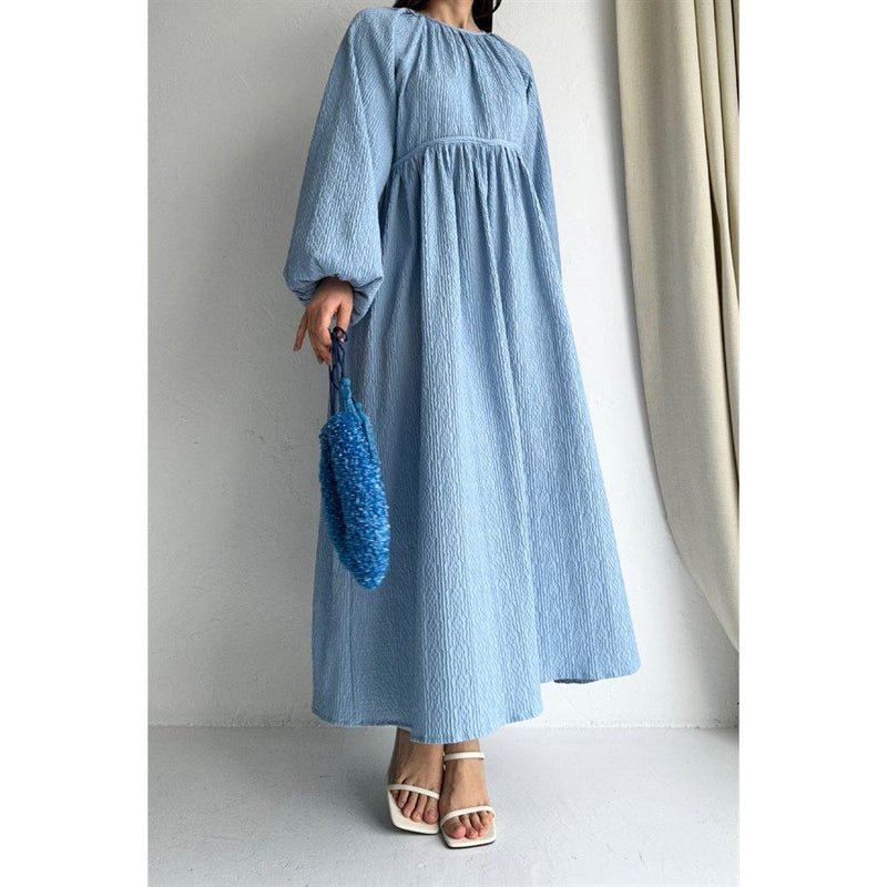 robe-longue-bleu-dresswithshams