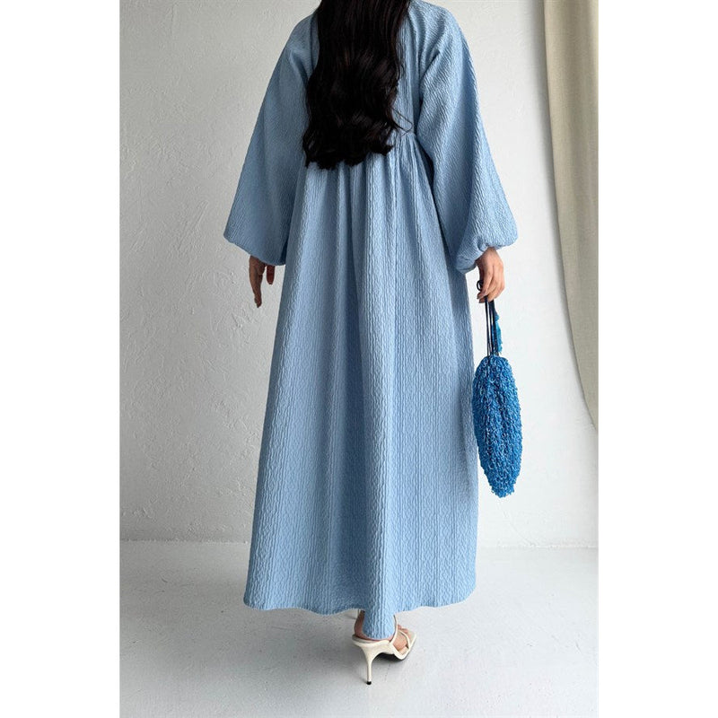 robe-longue-bleu-dresswithshams