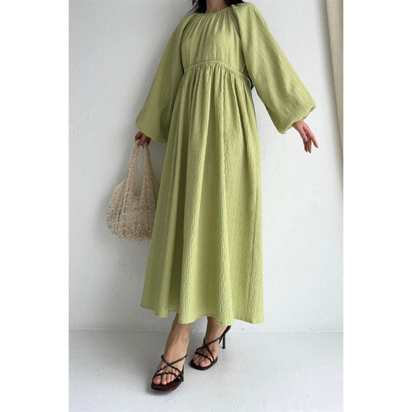 robe-longue-verte-dresswithshams