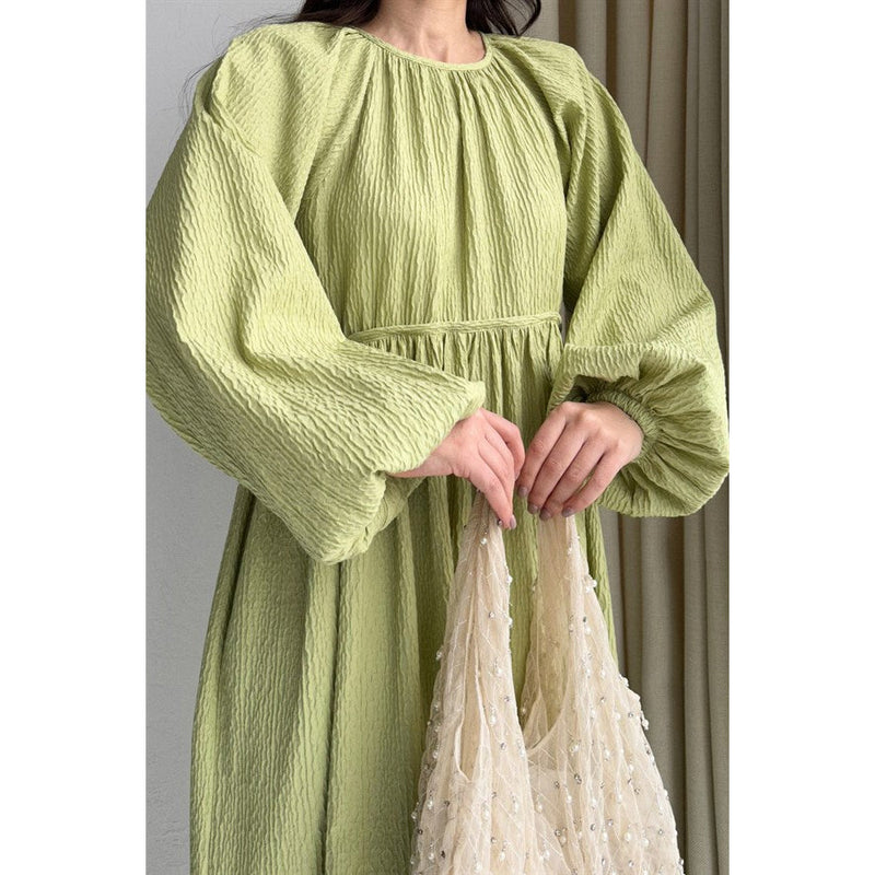 robe-longue-verte-dresswithshams