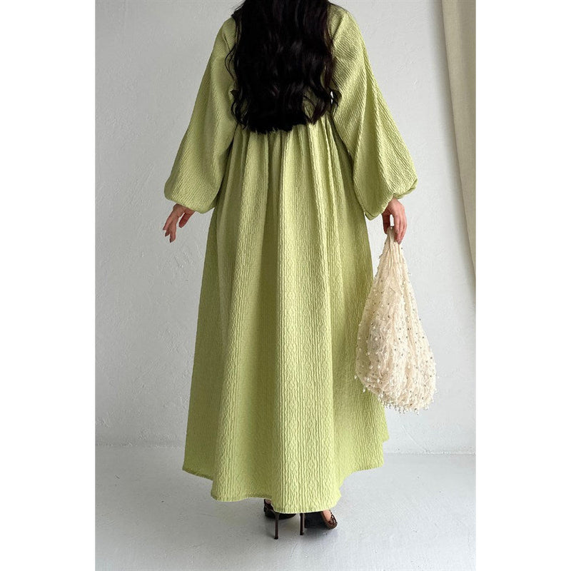 robe-longue-verte-dresswithshams
